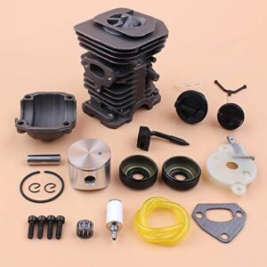 Laliva tools - 40MM Cylinder Piston Pan Oil Pump Oil Seal Cap Kit Fit Husqvarna 142 137 Gas Chainsaws Engine Motor Parts