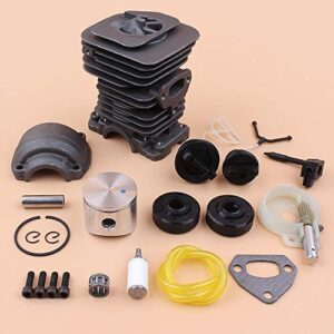 Laliva tools - 40MM Cylinder Piston Pan Oil Pump Oil Seal Cap Kit Fit Husqvarna 142 137 Gas Chainsaws Engine Motor Parts