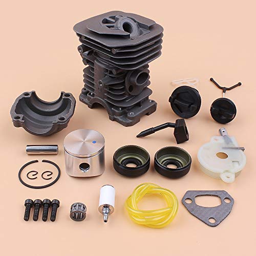 Laliva tools - 40MM Cylinder Piston Pan Oil Pump Oil Seal Cap Kit Fit Husqvarna 142 137 Gas Chainsaws Engine Motor Parts