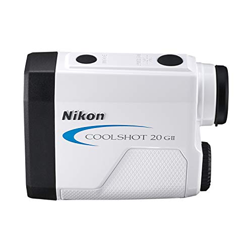 Nikon COOLSHOT 20 GII Golf Laser Rangefinder, White, 16667