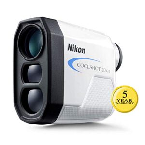 Nikon COOLSHOT 20 GII Golf Laser Rangefinder, White, 16667