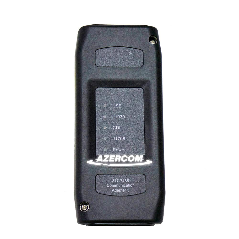 AZERCOM 2019 Version Communication Adapter Group ET-3 III 317-7484 317-7485 for Caterpillar CAT Heavy Machine Diagnostic Test Tool (6+9+14 pins)