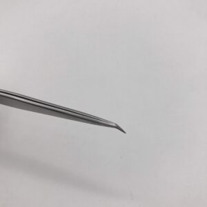 Tool Alement Canadian Stainless Steel 14cm 45 Degree Angle Eyelash Tweezers M-PK14-8008