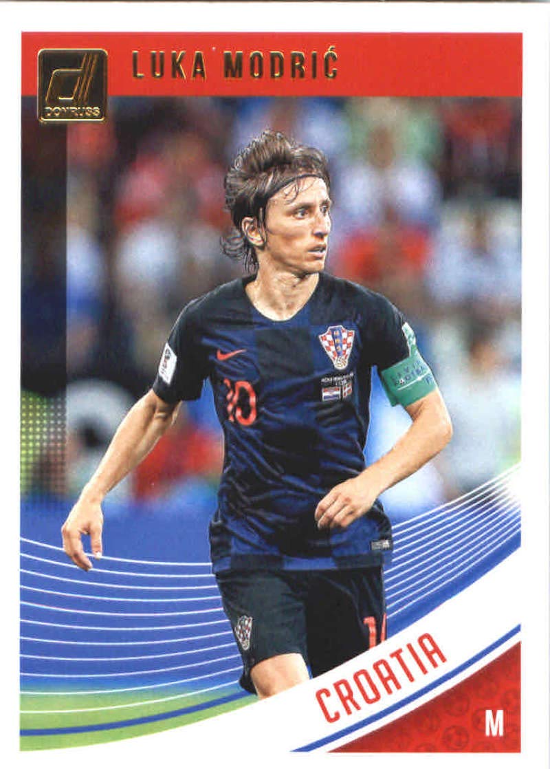 2018-19 Donruss #116 Luka Modric Croatia Soccer Card