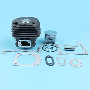 laliva tools - 50mm cylinder piston gaskets kit for husqvarna 268 268k 268xp 61 chainsaw # 503 61 10 71 crancase muffler carburetor set