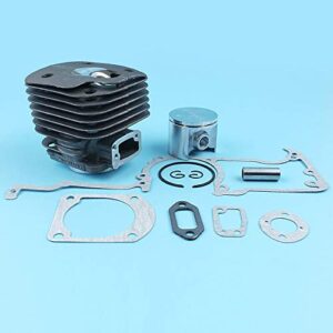 Laliva tools - 50mm Cylinder Piston Gaskets Kit For HUSQVARNA 268 268K 268XP 61 Chainsaw # 503 61 10 71 Crancase Muffler Carburetor Set