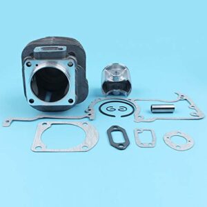 Laliva tools - 50mm Cylinder Piston Gaskets Kit For HUSQVARNA 268 268K 268XP 61 Chainsaw # 503 61 10 71 Crancase Muffler Carburetor Set