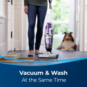 BISSELL Crosswave Pet Pro All in One Wet Dry Vacuum Cleaner and Mop for Hard floors and Area Rugs, 2306A (Renewed)