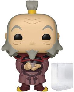 funko avatar: the last airbender - iroh with tea pop! vinyl figure (bundled with compatible box protector case), multicolor, 3.75