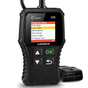 launch obd2 scanner cr319 check engine code reader with full obd2 functions