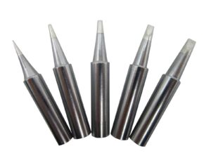 5 pcs soldering tips 900m replace for 936 937 907 fx-600 milwaukee m12si-d radio shack 64-053 yihua 936/936b x-tronics 3020 3020-xts baku 909 878ad zany 853d atten solder iron tip