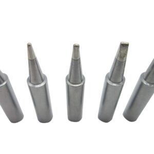 5 PCS Soldering Tips 900M Replace for 936 937 907 FX-600 Milwaukee M12SI-D Radio Shack 64-053 Yihua 936/936B x-tronics 3020 3020-XTS Baku 909 878AD zany 853d Atten Solder Iron Tip