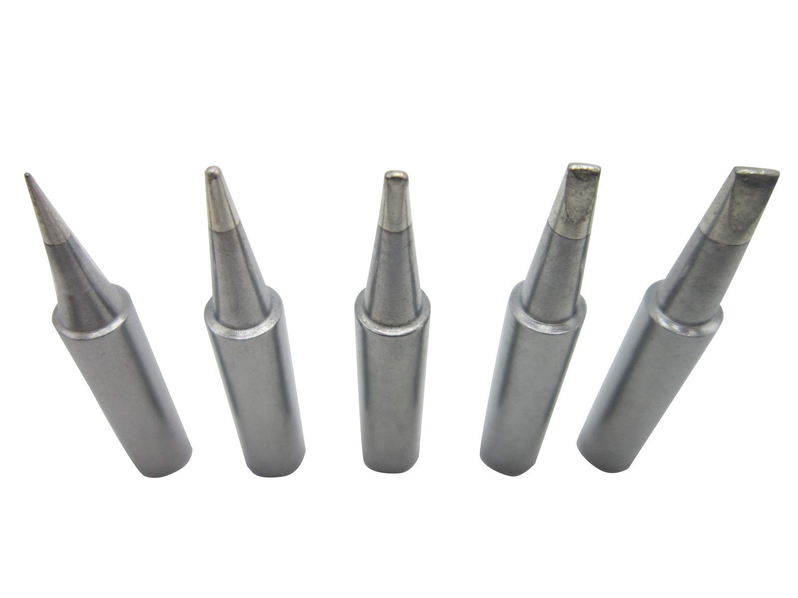 5 PCS Soldering Tips 900M Replace for 936 937 907 FX-600 Milwaukee M12SI-D Radio Shack 64-053 Yihua 936/936B x-tronics 3020 3020-XTS Baku 909 878AD zany 853d Atten Solder Iron Tip