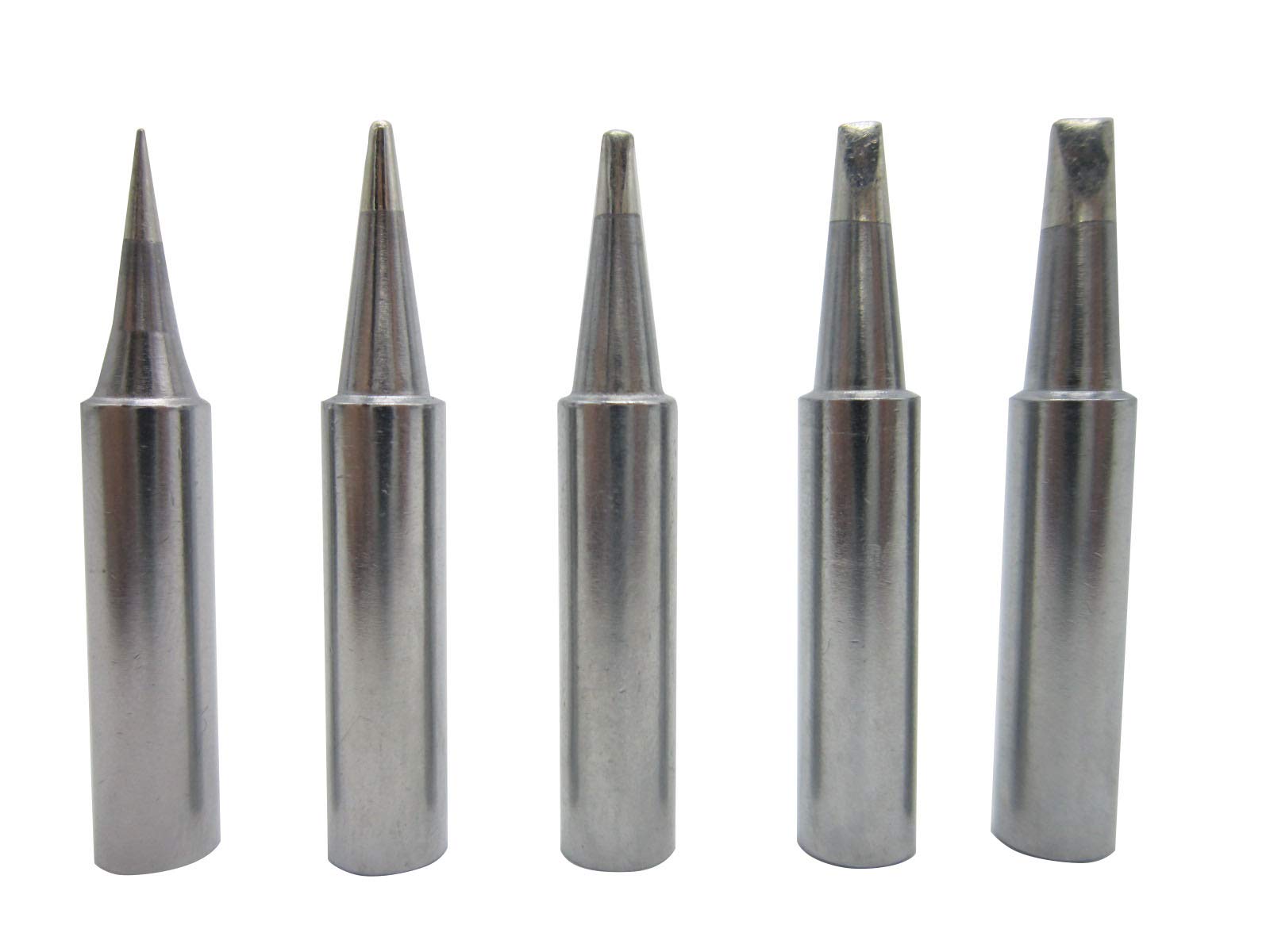 5 PCS Soldering Tips 900M Replace for 936 937 907 FX-600 Milwaukee M12SI-D Radio Shack 64-053 Yihua 936/936B x-tronics 3020 3020-XTS Baku 909 878AD zany 853d Atten Solder Iron Tip