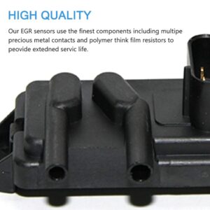 EGR Valve Pressure Feedback Sensor Compatible with Ford Lincoln Mazda Mercury Replaces DPFE15 EPS4 F77Z9J460AB