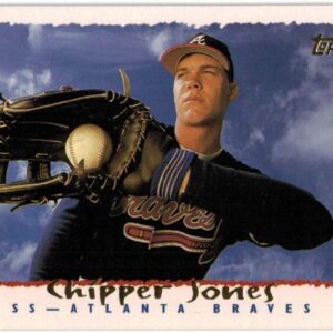 1995 Topps World Series Champion Atlanta Braves Team Set with Chipper Jones & Greg Maddux - 26 MLB Cards