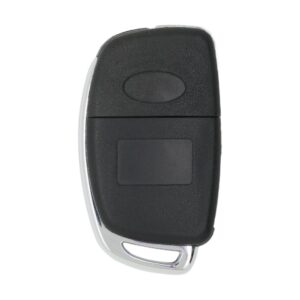 SEGADEN Replacement Key Shell Compatible with Hyundai Santa Fe ix45 4 Button Keyless Entry Remote Flip Key Case Fob PG180D