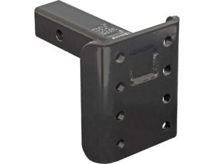 buyers products pm90 pintle hitch mount, 3 position with 9 inch shank,black