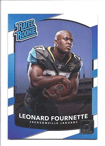 LEONARD FOURNETTE 2017 Donruss Rated Rookie #319 Rookie Card RC Jacksonville Jaguars Football