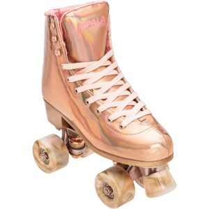 impala rollerskates girl's impala quad skate (big kid/adult) marawa rose gold 8 (us men's 6, women's 8) m