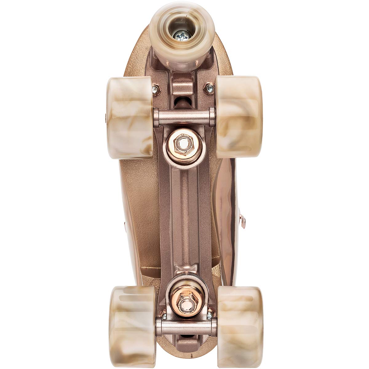 Impala Rollerskates Girl's Impala Quad Skate (Big Kid/Adult) Marawa Rose Gold 8 (US Men's 6, Women's 8) M