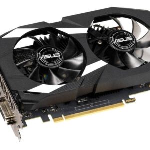 ASUS GeForce GTX 1650 Overclocked 4GB Dual-Fan Edition VR Ready HDMI DP 1.4 DVI Graphics Card (Dual-GTX1650-O4G)