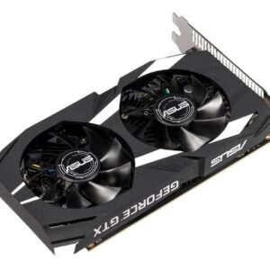 ASUS GeForce GTX 1650 Overclocked 4GB Dual-Fan Edition VR Ready HDMI DP 1.4 DVI Graphics Card (Dual-GTX1650-O4G)