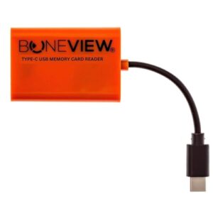 BoneView SD Card Reader, Type-C USB Trail Camera Viewer Plays Deer Hunting Photo Video on Android Phone or Tablet