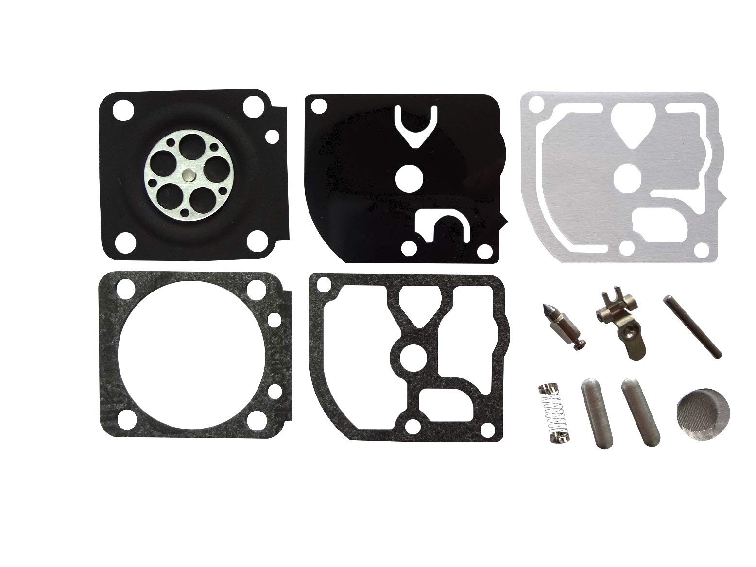 C·T·S Carburetor Repair/Rebuild Kit Replaces ZAMA RB-130 for Husqvarna 550XP 570 575 XP Airhead Saw ZAMA C1M-EL28 C1M-EL50