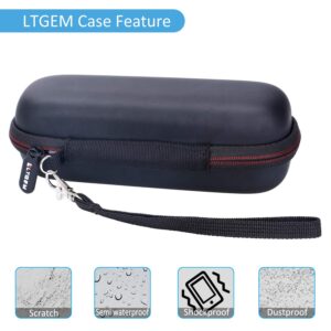 LTGEM EVA Hard Case for Panasonic Nose Hair Trimmer and Ear Hair Trimmer ER-GN30-K, Men's Wet/Dry Trimmer Cleaning System (Case Only)