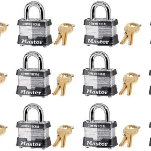 Master Lock 3KA-3210 1-1/2" Laminated Keyed Alike Padlocks - Quantity 1212