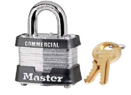 Master Lock 3KA-3210 1-1/2" Laminated Keyed Alike Padlocks - Quantity 1212