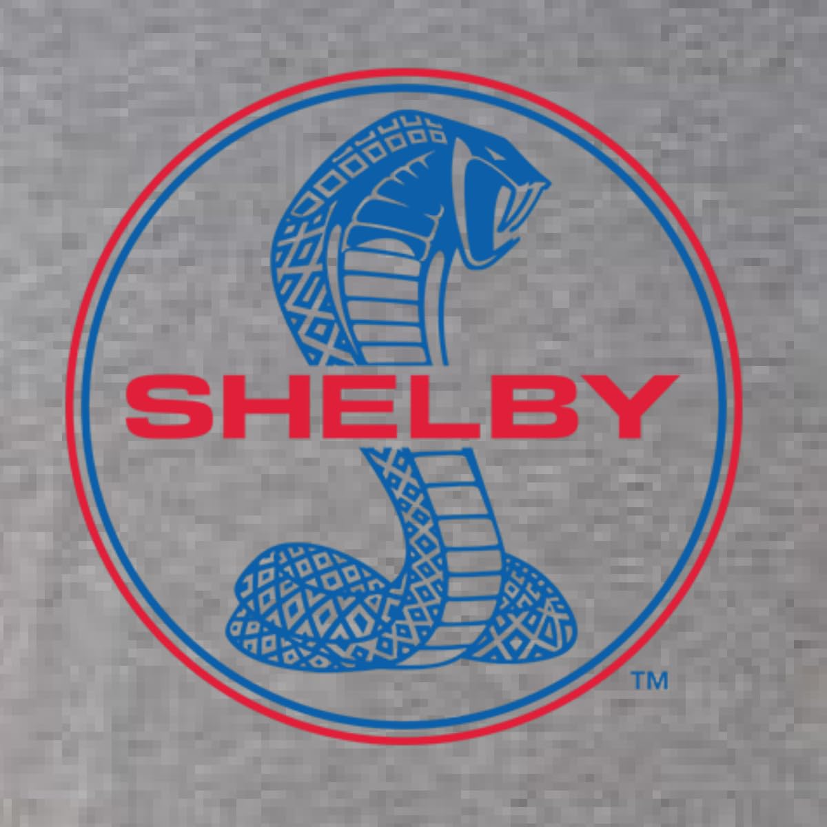 Shelby Cobra USA Logo Emblem Cars and Trucks Mens Premium Tri Blend T-Shirt, Premium Heather, Large