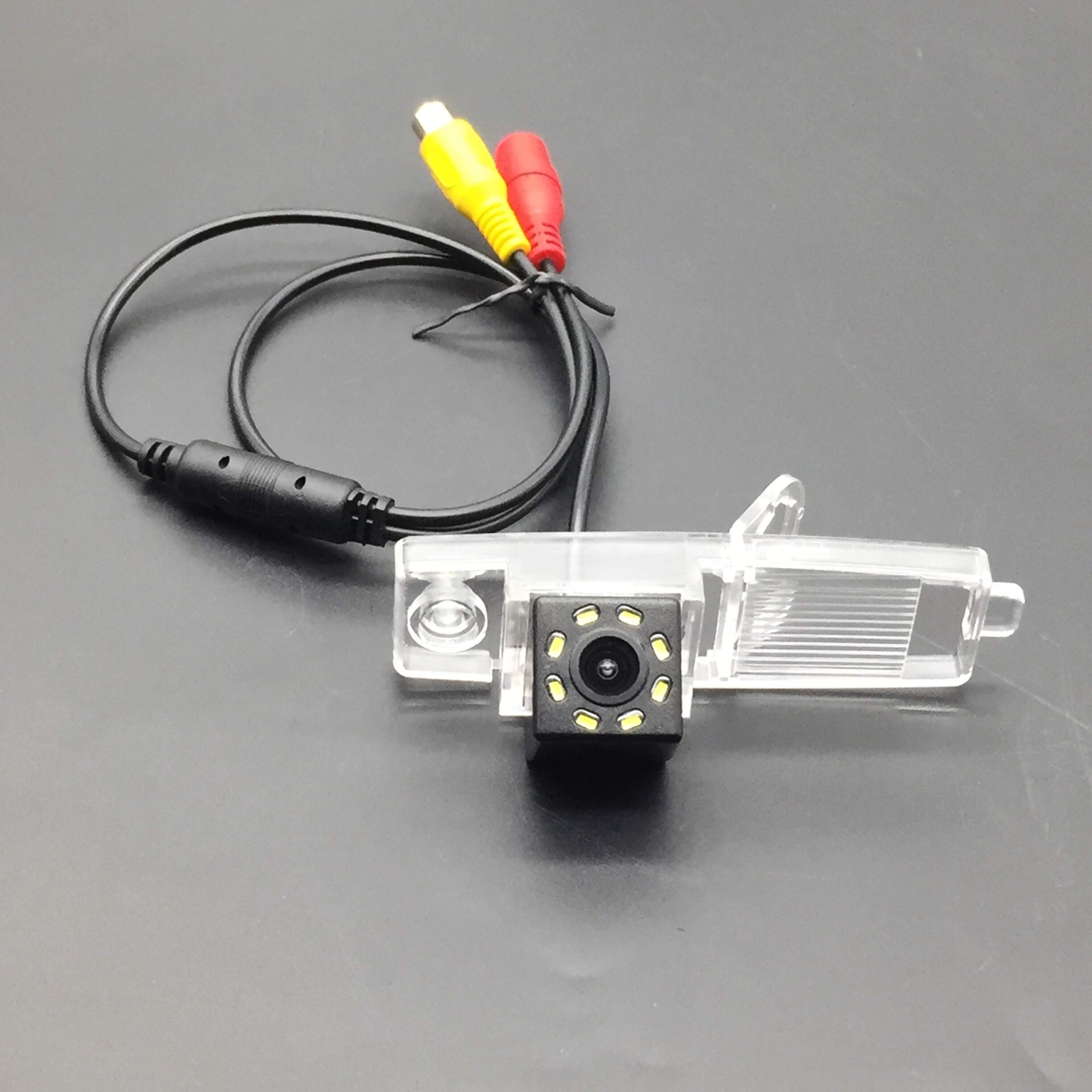 for Toyota Highlander/Kluger 2006~2014 Car Rear View Camera+8LED Back Up Reverse Parking Camera/Plug Directly