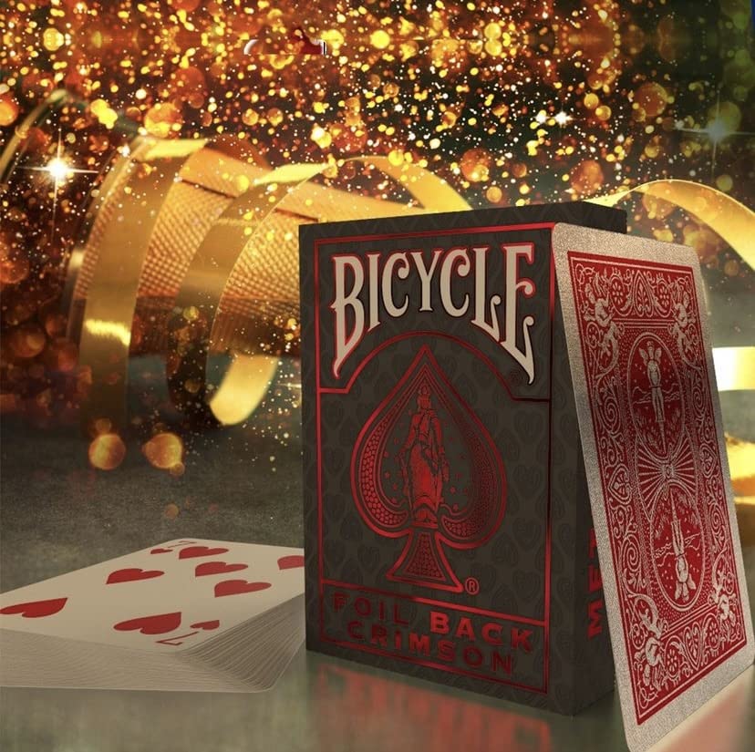 Bicycle Metalluxe Red Playing Cards