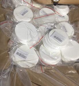 synthetic filter discs 70mm for a buchner funnel and fit"regular mouth" size used for mushroom cultivation (12)