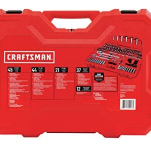 CRAFTSMAN Mechanics Tool Set, SAE/Metric, 159Piece (CMMT12025)