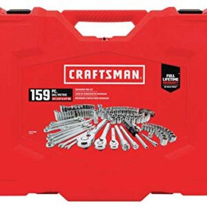 CRAFTSMAN Mechanics Tool Set, SAE/Metric, 159Piece (CMMT12025)