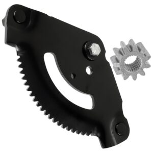 Caltric Steering Sector Plate Pinion Gear Compatible with Mtd Cub Cadet 717-1550F 7171550 7171554 Toro 1193976 1120862