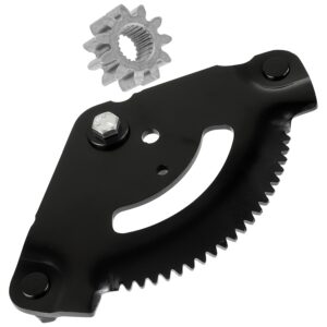 Caltric Steering Sector Plate Pinion Gear Compatible with Mtd Cub Cadet 717-1550F 7171550 7171554 Toro 1193976 1120862