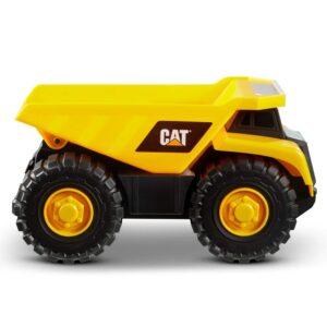 CAT Construction Toys, Cat Construction Tough Machines Toy Dump Truck, 10" w/Realistic Lights & Sounds, Rumbling Action, Movable Parts & Sturdy Plastic Construction