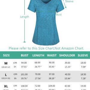 Kimmery Womens Workout Tops for Women Tops for Women Casual Summer Tops Athletic Tops for Women Yoga Tops Summer Shirts Purple Pink XXL