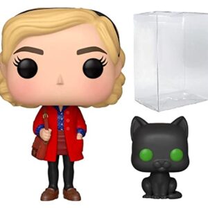 Funko POP The Chilling Adventures of Sabrina - Sabrina Spellman with Salem Pop! Vinyl Figure (Includes Compatible Pop Box Protector Case)