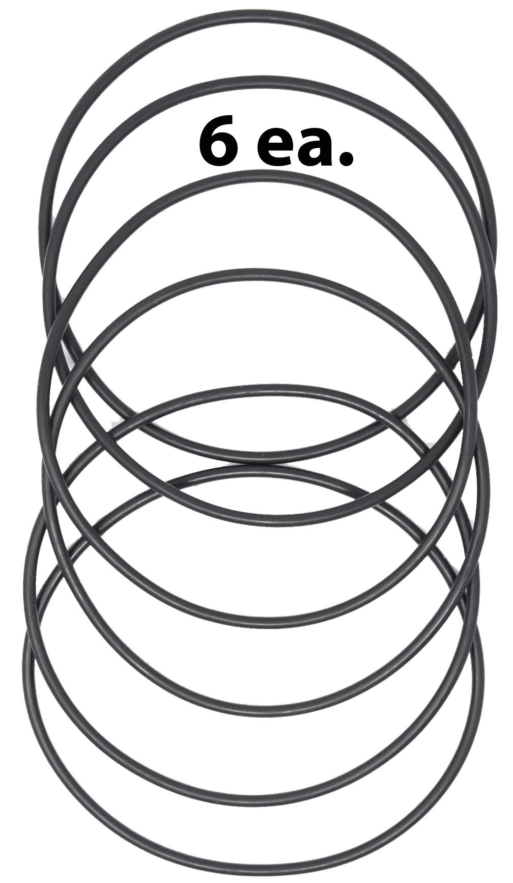 Kinetic Wares HHRING Fits GXWH40L, GNWH38S, GXWH30C, GXWH35F, GNWH38F (6 Pack) with Dow Molykote 111 O-Ring Lubricant and Scratch Free O-Ring Pick Tool