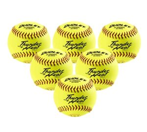 thunder heat softball, asa, 11-in., 6-pk.