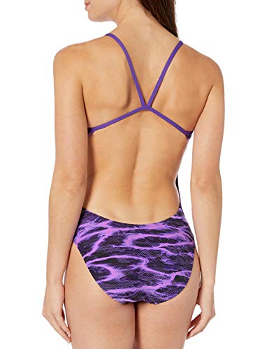 TYR Lambent Cutoutfit, Purple, 40