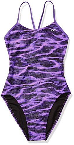 TYR Lambent Cutoutfit, Purple, 40