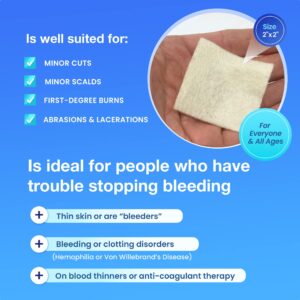 Stop Bleeding Quick Kit - First-aid with AllaQuix Stop Bleeding Gauze (Blood clotting Bandage) (Deluxe)…