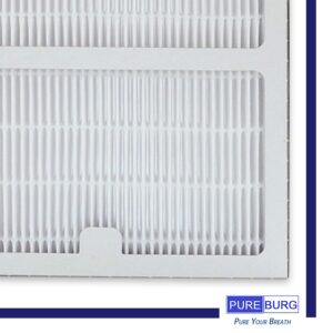 PUREBURG IAF-H-100B True HEPA Replacement Filter Kit 1+2 Compatible with Idylis IAF-H-100B, IAP-10-050,IAP-10-125, IAP-10-150, AC-2125, AC-2126, AC-40-140 Air Purifiers