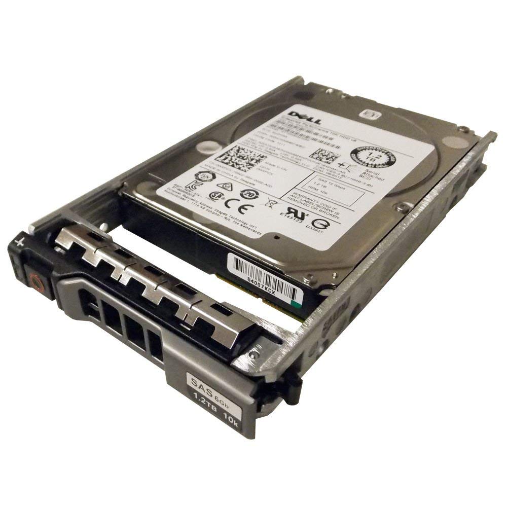 Dell WXPCX 1.2TB 10K 12GBPS 2.5 SAS HDD - 400-AJPD with R-Tray